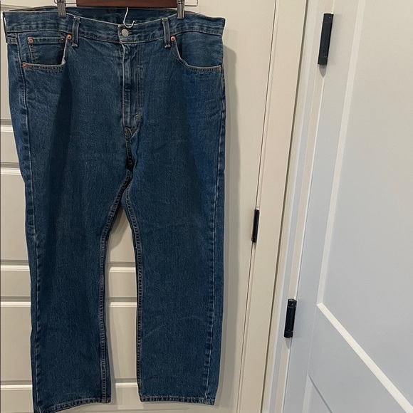 Levi's Classic Straight Blue Jeans - Picture 2 of 6